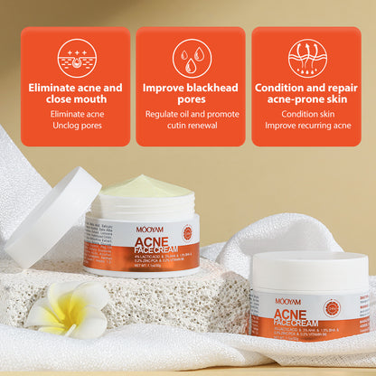 MOOYAM – Crème Visage Anti-Acné & Anti-Imperfections