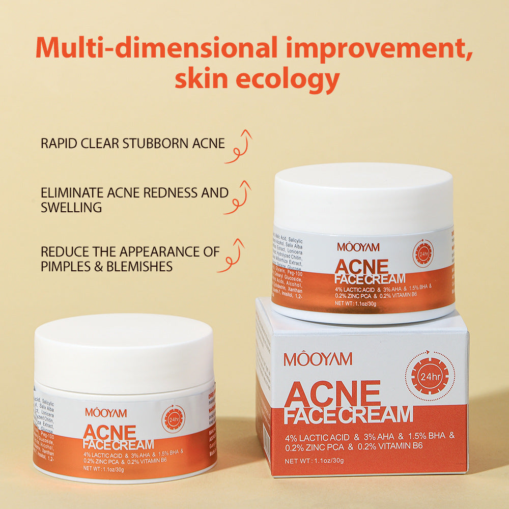 MOOYAM – Crème Visage Anti-Acné & Anti-Imperfections